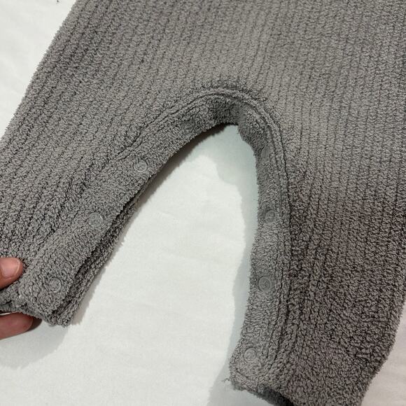 Barefoot Dreams Baby 3-6M Cozychic Ribbed Soft One Piece Outfit Comfy Winter - Picture 3 of 6